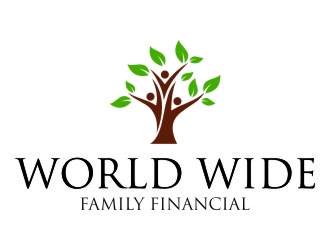 World Wide Family Financial logo design by jetzu