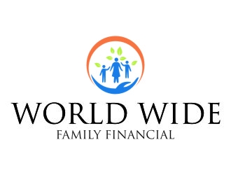 World Wide Family Financial logo design by jetzu