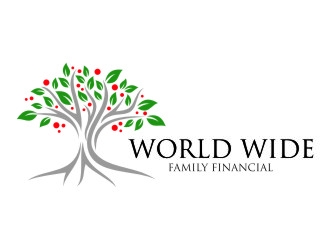 World Wide Family Financial logo design by jetzu