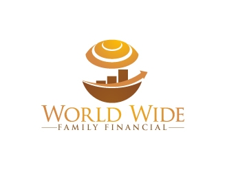 World Wide Family Financial logo design by uttam