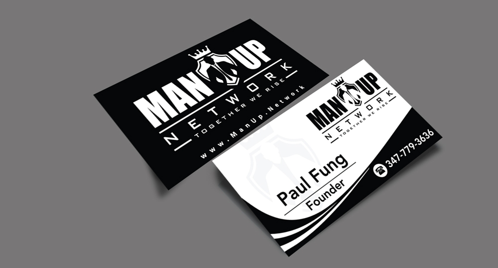 Man Up Network  logo design by dhika