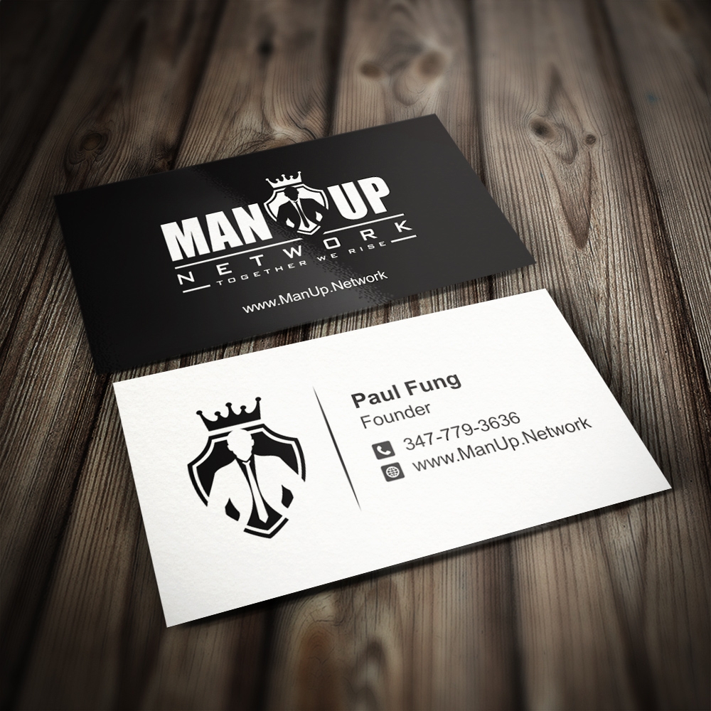 Man Up Network  logo design by Kindo