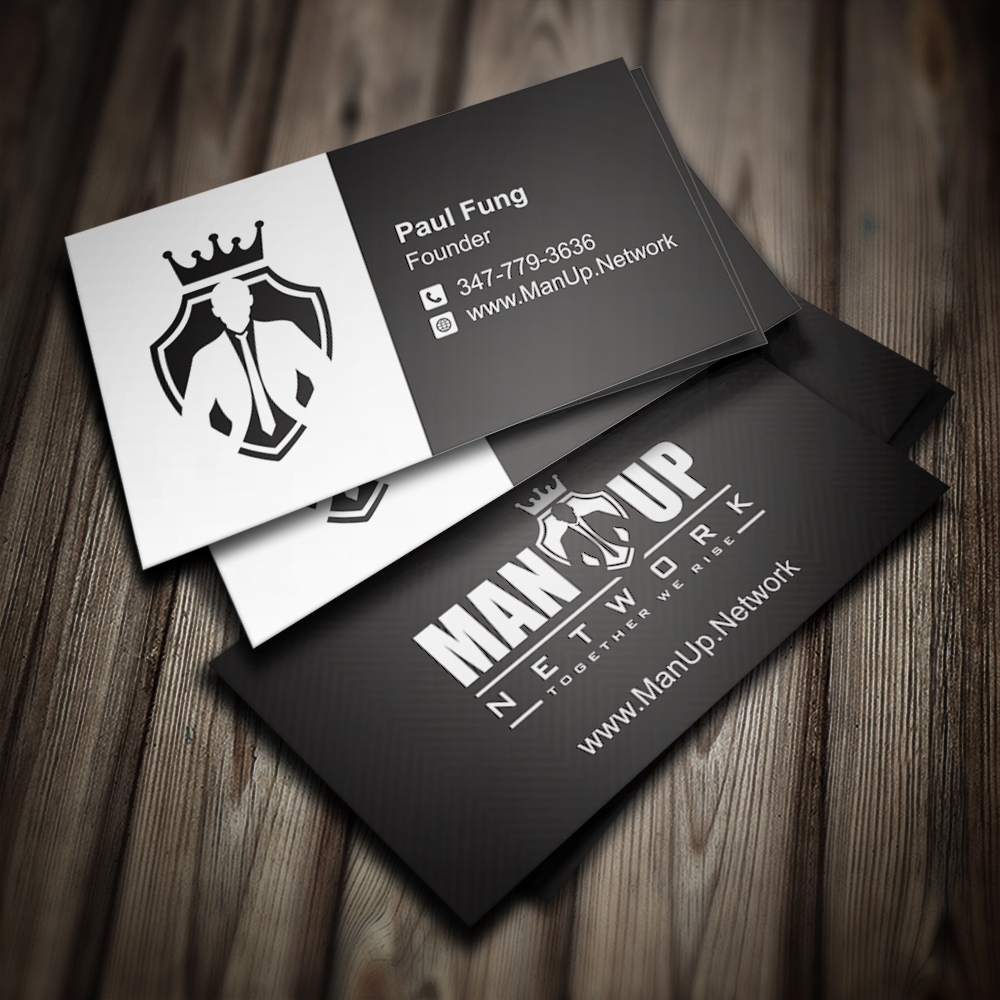 Man Up Network  logo design by Kindo