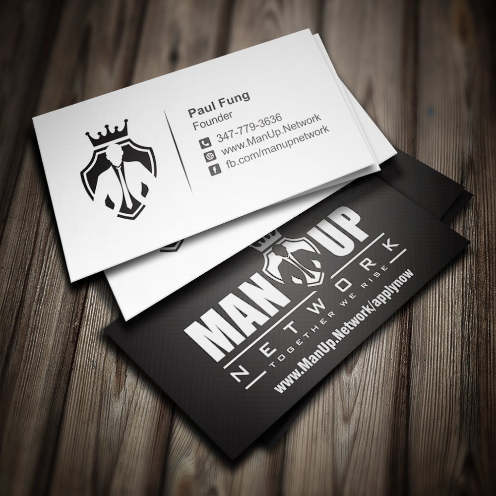 Man Up Network  logo design by Kindo