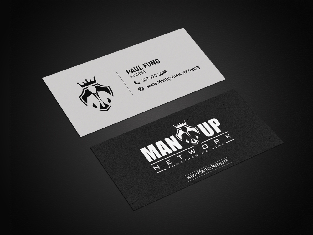 Man Up Network  logo design by aamir