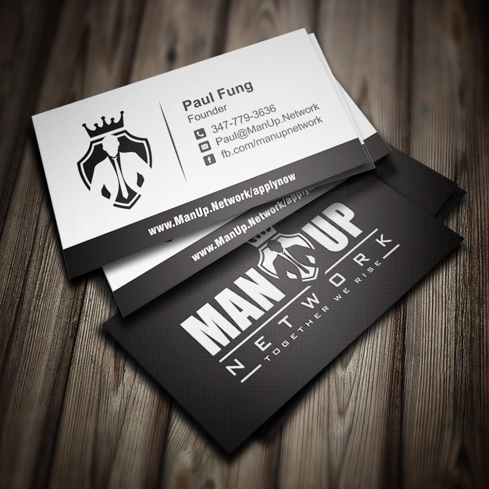 Man Up Network  logo design by Kindo