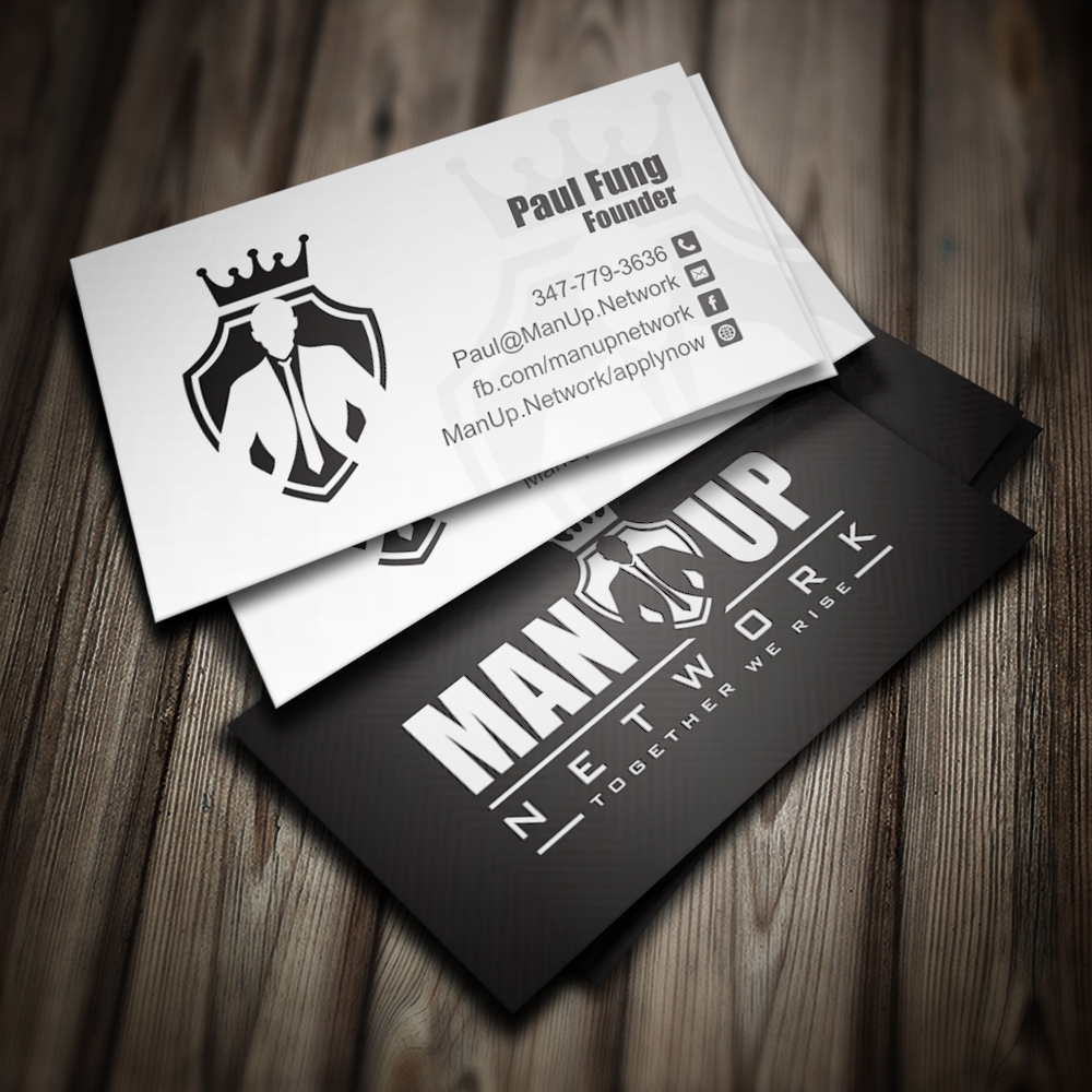 Man Up Network  logo design by Kindo