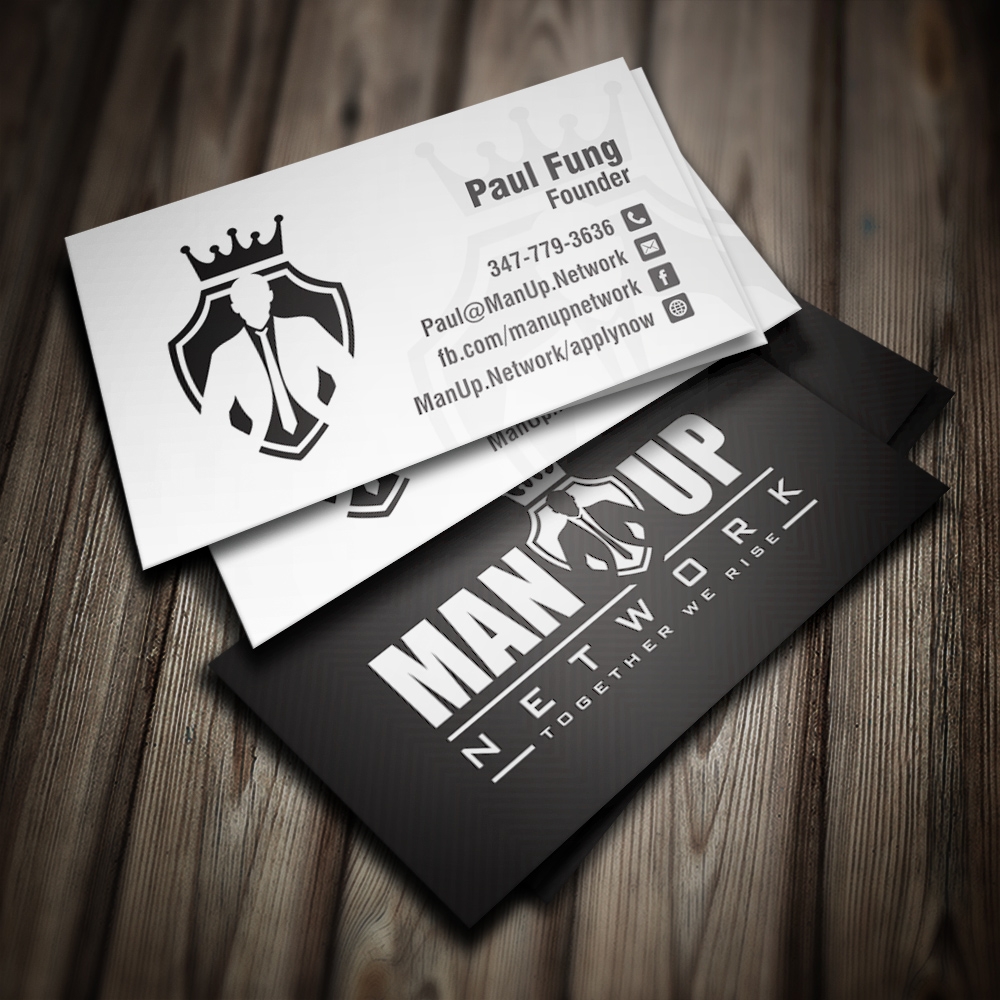 Man Up Network  logo design by Kindo