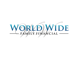 World Wide Family Financial logo design by alby