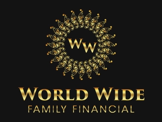 World Wide Family Financial logo design by lbdesigns