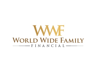 World Wide Family Financial logo design by eyeglass