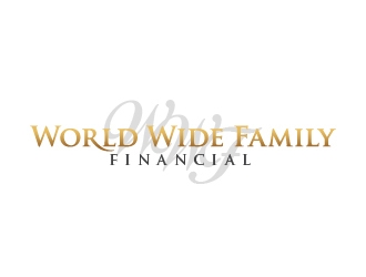 World Wide Family Financial logo design by eyeglass