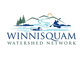 Winnisquam Watershed Network logo design by DreamLogoDesign