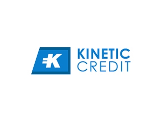 Kinetic Credit logo design by eyeglass