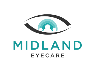 MIDLAND EYECARE logo design by Gravity