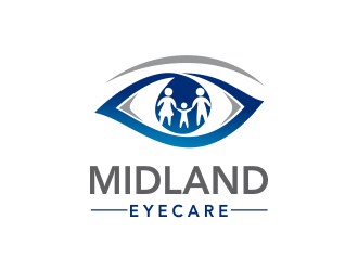 MIDLAND EYECARE logo design by Girly