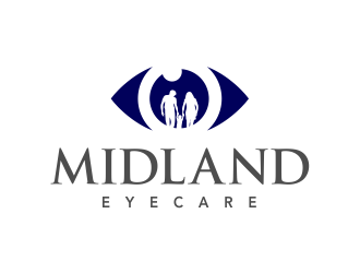 MIDLAND EYECARE logo design by MariusCC