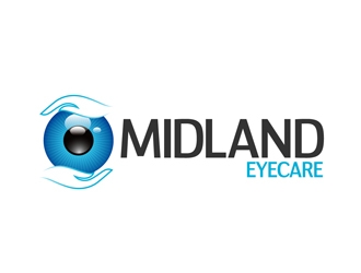 MIDLAND EYECARE logo design by DreamLogoDesign