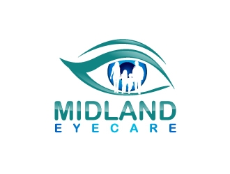 MIDLAND EYECARE logo design by uttam