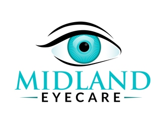 MIDLAND EYECARE logo design by DreamLogoDesign