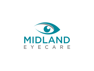 MIDLAND EYECARE logo design by yusuf