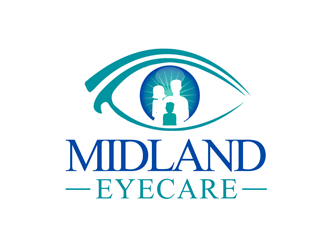 MIDLAND EYECARE logo design by kunejo