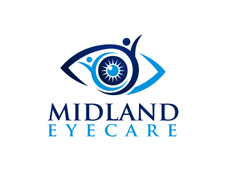 MIDLAND EYECARE logo design by ingepro