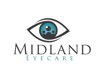 MIDLAND EYECARE logo design by REDCROW