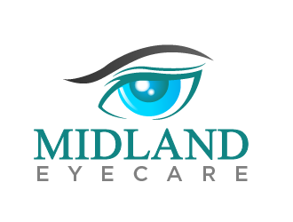 MIDLAND EYECARE logo design by THOR_