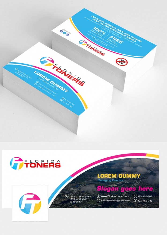 FLORIDA TONERS logo design by shere