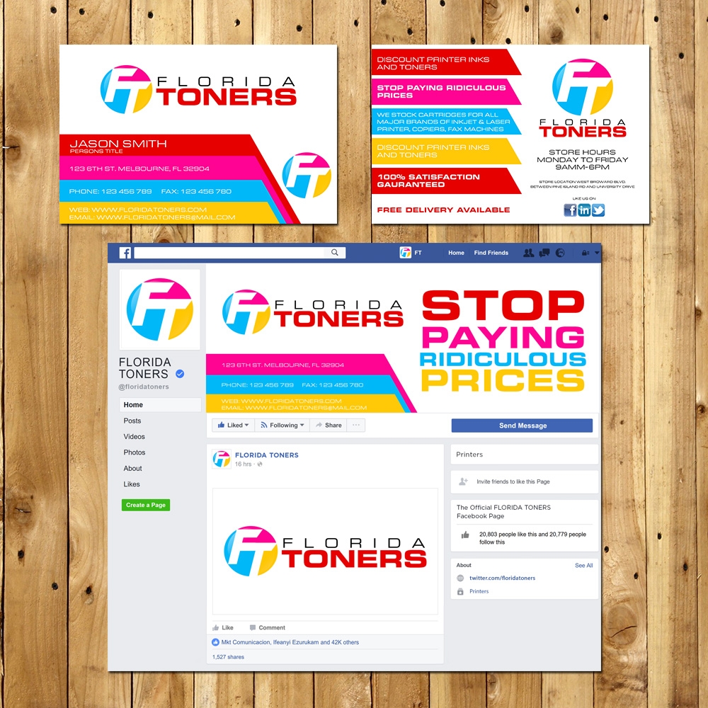 FLORIDA TONERS logo design by torresace