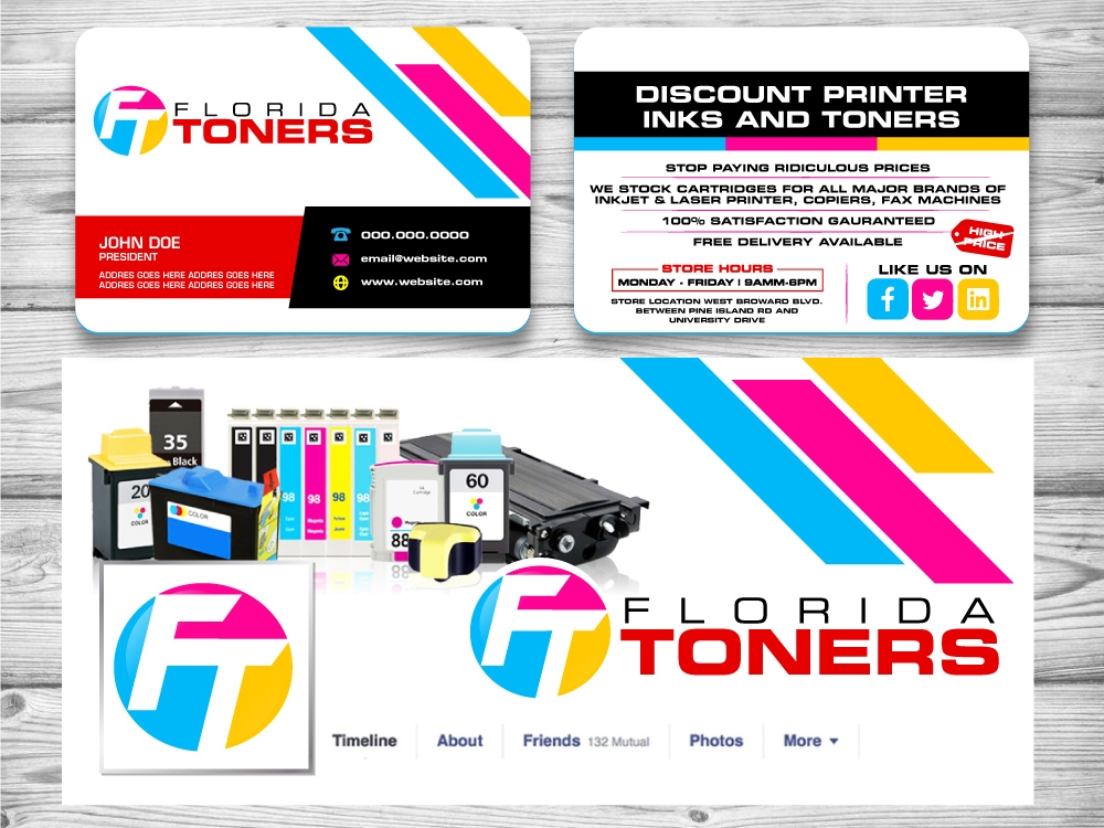 FLORIDA TONERS logo design by jaize