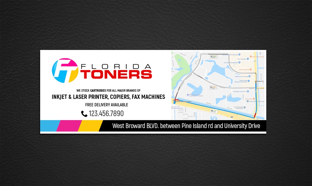 FLORIDA TONERS logo design by aamir