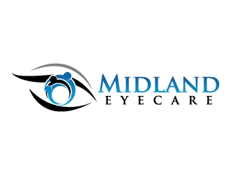 MIDLAND EYECARE logo design by jaize