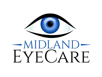 MIDLAND EYECARE logo design by DreamLogoDesign