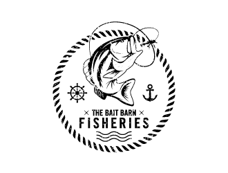 the bait barn fisheries Logo Design - 48hourslogo