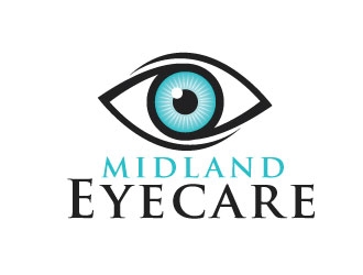 MIDLAND EYECARE logo design by REDCROW