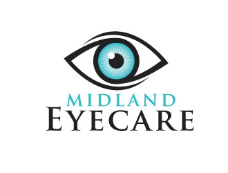 MIDLAND EYECARE logo design by REDCROW