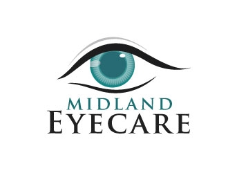 MIDLAND EYECARE logo design by REDCROW