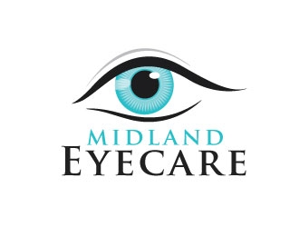 MIDLAND EYECARE logo design by REDCROW