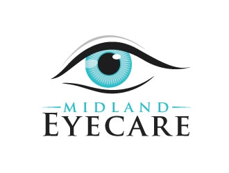 MIDLAND EYECARE logo design by REDCROW