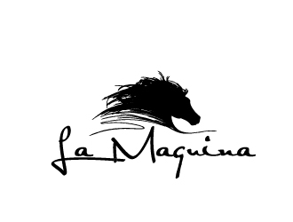 La Maquina logo design by Marianne