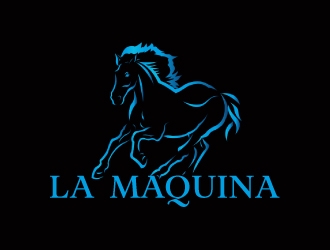 La Maquina logo design by nehel