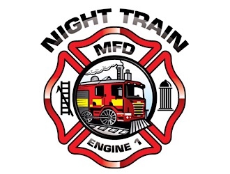 Night Train / Engine 1 logo design by logoguy