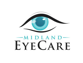 MIDLAND EYECARE logo design by REDCROW