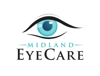 MIDLAND EYECARE logo design by REDCROW