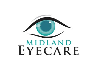 MIDLAND EYECARE logo design by REDCROW