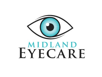 MIDLAND EYECARE logo design by REDCROW