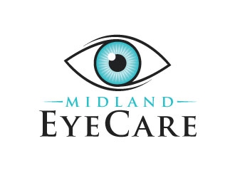 MIDLAND EYECARE logo design by REDCROW