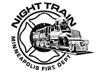 Night Train / Engine 1 logo design by logoguy